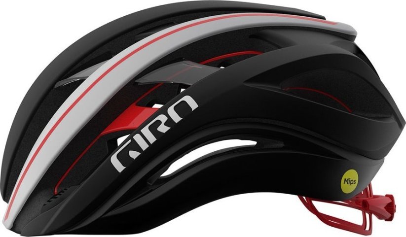 Giro Cestná prilba GIRO AETHER SPHERICAL MIPS Rozmer prilbau: M(55-59 cm), Wybierz farba: Matte Black White Red