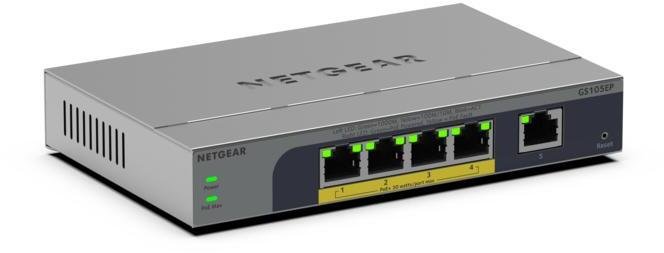 NETGEAR NETGEAR 5PT GB PLUS Switch W/ POE+ GS105EP
