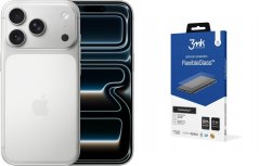 Apple iPhone 17 Pro 5G 12/1TB Srebrny (MG8P4ZD/A) + FlexibleGlass