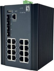 LevelOne Switch  20x GE IGU-2071 16x 1GbE,4x 2.5GbE SFP   sw