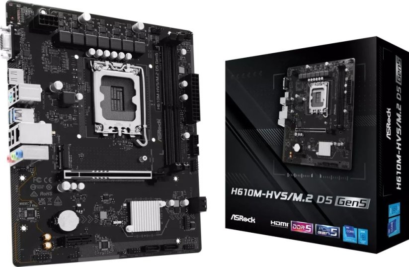 ASRock H610M-HVS/M.2 D5 GEN5