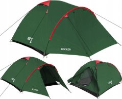 Nils Extreme NC6013 ZIELONO-Červený NAMIOT KEMPINGOWY ROCKER NILS CAMP