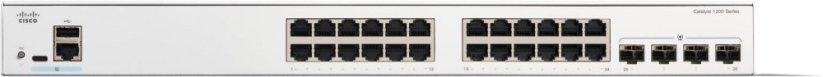Cisco Catalyst C1200-24T-4G-RF sieciowe połączenia Zarządzany L2/L3 Gigabit Ethernet (10/100/1000) Biely