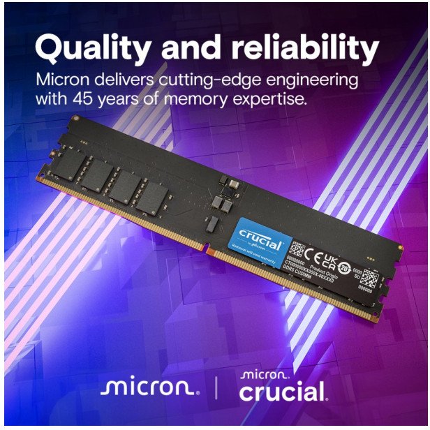 Crucial CT32G64C52CU5 32GB DDR5 6400 MT/s