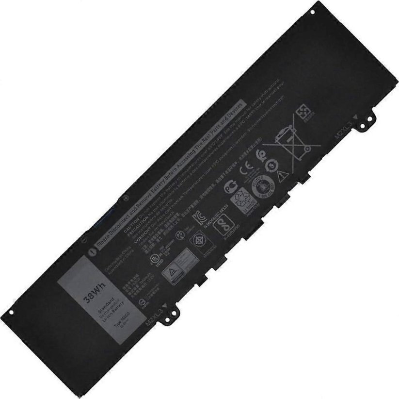 Dell Battery, 38WHR, 3 Cell