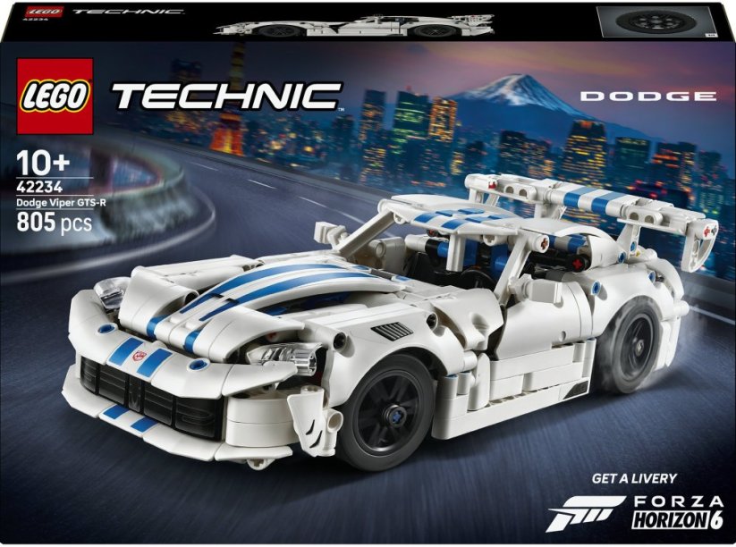LEGO Technic Samochód sportowy Dodge Viper GTS-R (42234)
