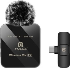 Puluz Mikrofon bezprzewodowy PU648B (USB-C)