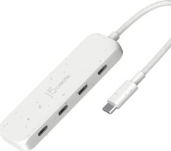 j5create j5create JCH345EW USB 3.2 Gen 1 (3.1 Gen 1) Type-C 10000 Mbit/s Biely