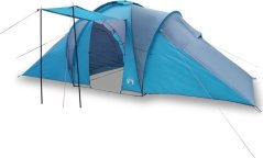 vidaXL Namiot kempingowy, 6-os., Modrý, 576x238x193 cm, tafta 185T Lumarko!