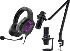 PREYON Słuchawki Preyon Breeze Fly (PBF50B) + Mkrofon Stork Scream (PSS43B)