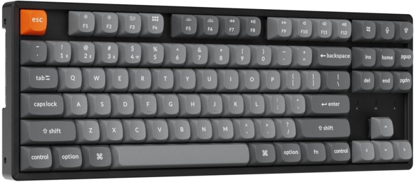 Keychron Keychron K8 Max QMK Wireless Mechanical Keyboard Fully Assembled (Hot-Swappable) / RGB Backlight / Keychron Super Red