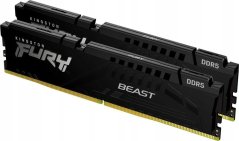 Kingston Fury Beast, DDR5, 64 GB, 6000MHz, CL30 (KF560C30BBEK2-64)