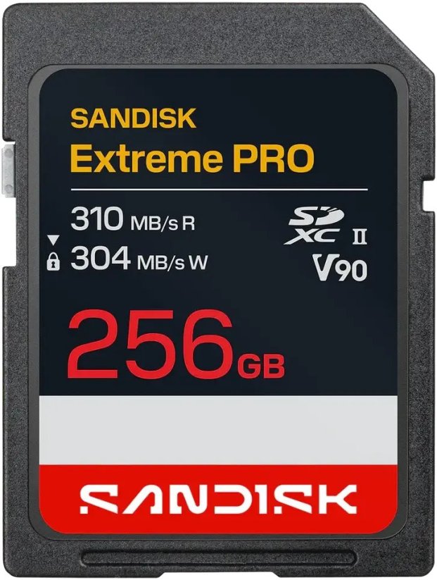 SanDisk Extreme PRO SDXC 256 GB UHS-II V90 (SDSDXDE-256G-GN4IN)