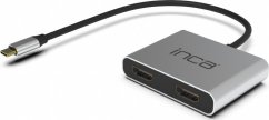 Inca Adapter ITPC-4 Typ C > 2xHDMI 4K30Hz,1xUSB-A,1xUSB-C