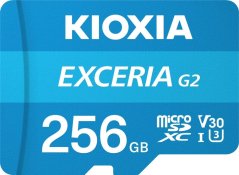 Kioxia Exceria G2 SDHC 256 GB Class 10 UHS-I U3 A1 V30 (LMEX2L256GG2)
