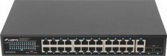 Lanberg Switch 24x1GB POE+ 2xGB 2xSFP rack 19'' gigabit ethernet 360W