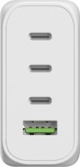 Allnet Z ALLNET Ersatznetzteil QC USB-C PD GaN Netzteil Power Supply130Watt 1x USB Typ-A QC 3x USB Typ-C**EU PLUG**