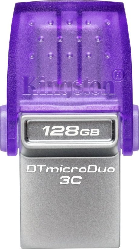 Kingston DataTraveler microDuo 3C Gen3, 128 GB  (DTDUO3CG3/128GB)