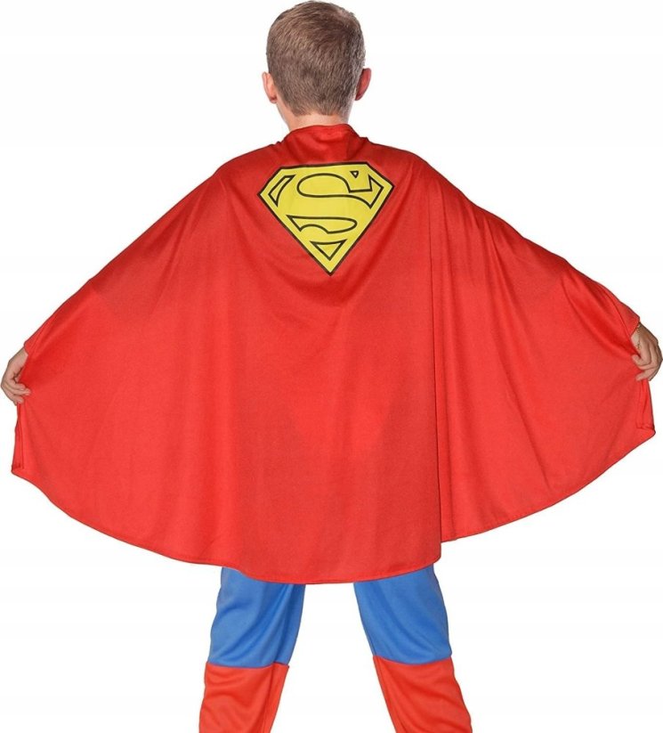 Superman SUPERMAN Strój karnawałowy 8-10 rokov, kostium