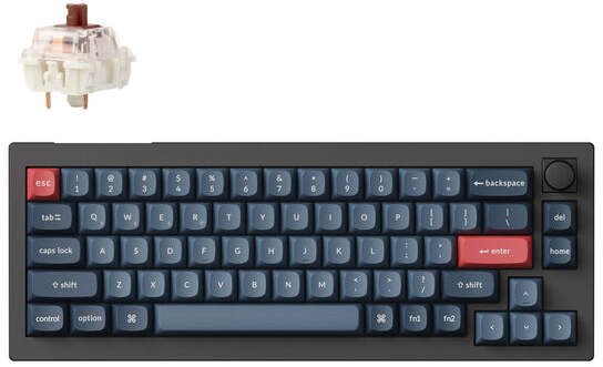 Keychron V2 Max Gateron Jupiter Hnedý (V2M-D3)
