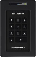 Glyph SecureDrive+ Keypad, 4TB Encrypted SSD Drive with Keypad, Bus-powered, USB 3.2 Gen1, USB-C & Thunderbolt compatible