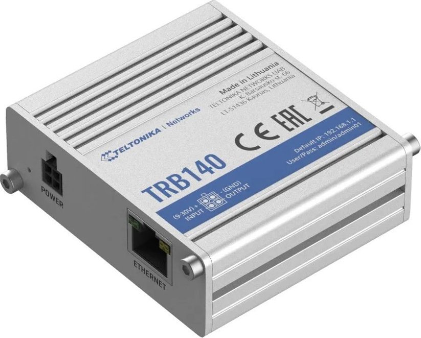 Teltonika Teltonika TRB140 | Przemysłowy router, brama IoT LTE | Cat 4, LTE Gateway
