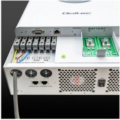Qoltec qoltec Modularny Hybrydowy Inwerter solarny Off-Grid 6.2kVA | 6.2kW |   120A | MPPT | 12 jednostek | BMS | Sinus | opcja Wi-Fi | Power Factor 1.0