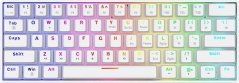 Savio SAVIO KLAWIATURA MECHANICZNA WHITEOUT X2 RED OUTEMU, HOT SWAP