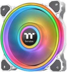 Thermaltake Riing Quad 12 RGB Biely (CL-F100-PL12SW-C)