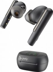 Poly Słuchawki Voyager Free 60+ UC Carbon Black Earbuds BT700 USB-C 7Y8G4A