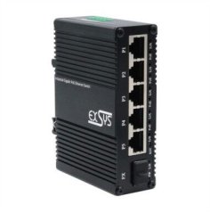 Exsys EX-62030MPoE-SFP 5+1-portowy przemysłowy mini-Prepínač Gigabit SFP PoE+, zarządzany przez interfejs WWW