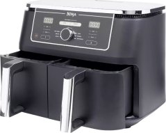 Ninja Ninja Foodi MAX dviejų zonų gruzdintuvė AF400EU, 9,5 l, Juoda