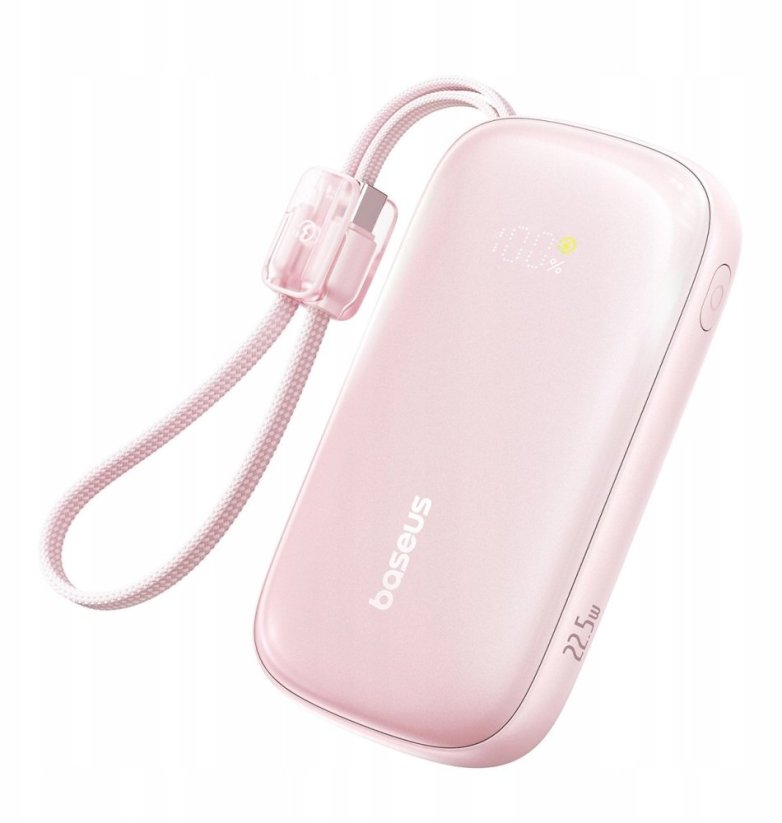 Baseus EnerFill FC21 Qpow 3 Ultra 20000mAh Różowy