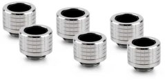 Thermal Grizzly DeltaMate Fitting kompresyjny, mosadz - Gloss Nickel, HT14, Sada 6 sztuk (TG-DM-FIT-6314)