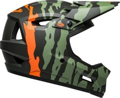 Bell Prilba na celú tvár BELL SANCTION 2 DLX MIPS Rozmer prilbau: XS/S(51-55 cm), Wybierz farba: Ravine Matte Dark Green Orange