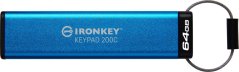 Kingston Kingston IronKey Keypad 200 64GB USB-C AES Encrypted