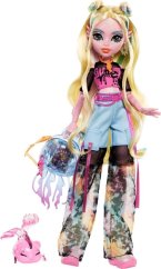 Mattel Monster High Lagoona Blue + zwierzątko (HXH75)