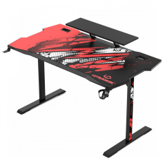Ultradesk Atomic čierne 139 cmx74 cm