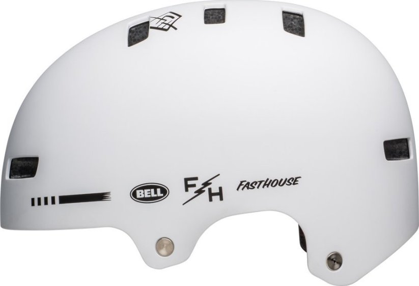 Bell prilba bmx BELL LOCAL Rozmer prilbau: S(51-55 cm), Wybierz farba: Matte White Fasthouse