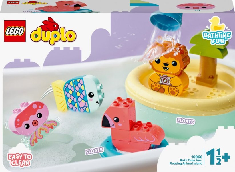 LEGO Duplo Zabawa w kąpieli: pływająca wyspa ze zvieratákami (10966)