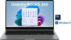 Samsung Galaxy Book5 360 39,60cm 15,6Zoll Intel Ultra 5 226V 16GB LPDDR5x 512GB SSD W11P Grey