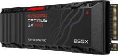SSD SanDisk Optimus GX PRO 850X 2TB M.2 2280 PCIe 4.0 x4 NVMe (SDSP81200TAH-000E0)