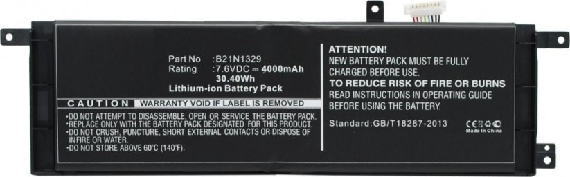 MicroBattery Notebook Battery for Asus