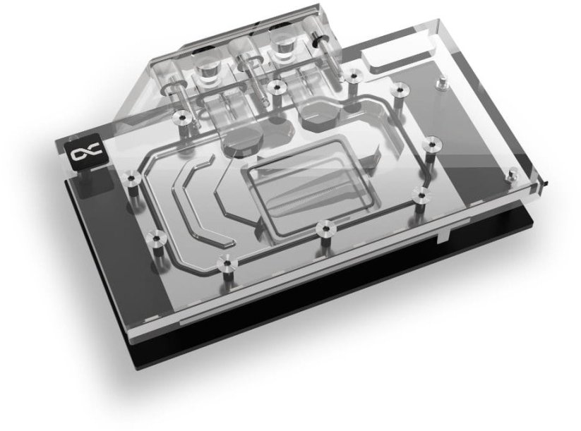 Alphacool Alphacool Eisblock Aurora Intel B580 Steel Legend/Challenger GPU Wasserkhlung, ARGB, mit Backprokove  Acryl