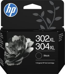 HP Hewlett Packard (HP) HP 302XL/304XL Juodas Original Ink Cartridge