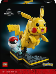 LEGO Pokémon Pikachu a Pokéball (72152)