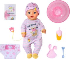 Zapf BABY born - Bábika interaktywna Malá dziewczynka Little Girl 36 cm (831960)