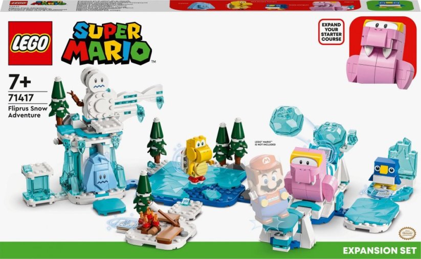 LEGO Super Mario Śniegowa przygoda Fliprusa - Sada rozszerzający (71417)