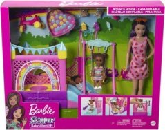 Mattel Barbie Bábika Opiekunka Skipper Dmuchany zamek HHB67 p3 MATTEL