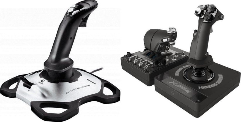 Logitech Extreme 3D Pro (942-000031) + G X56 Hotas (945-000059)